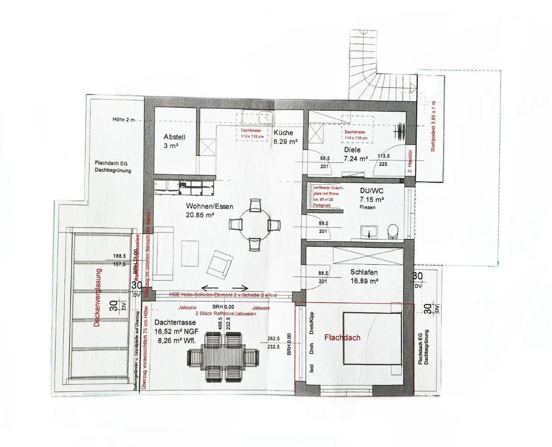 Wunderschöne helle Wohnung mit großer Dachterrasse Gottmadingen Exterior foto