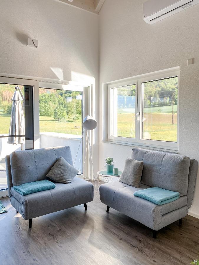 Wunderschöne helle Wohnung mit großer Dachterrasse Gottmadingen Exterior foto