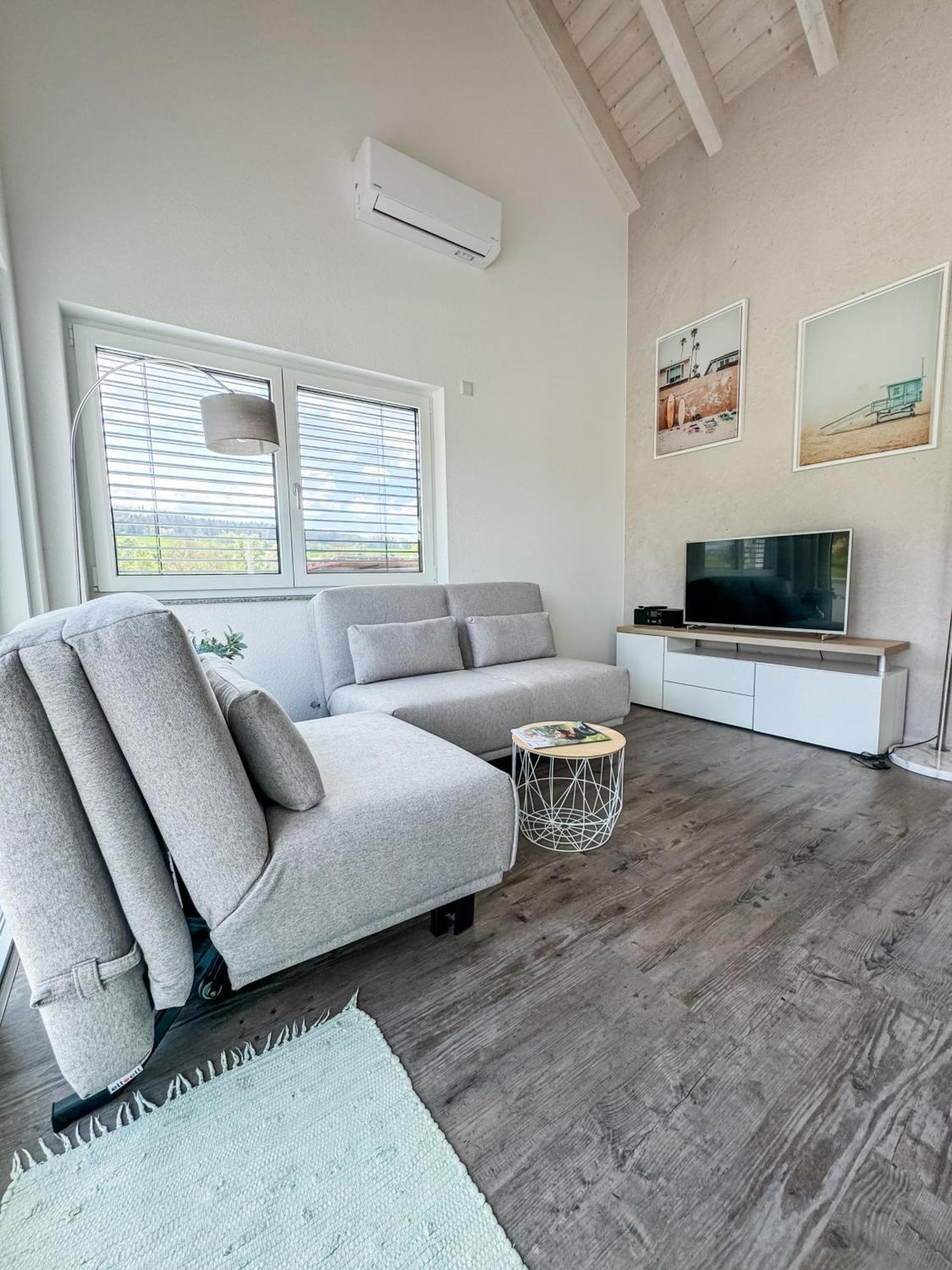Wunderschöne helle Wohnung mit großer Dachterrasse Gottmadingen Exterior foto